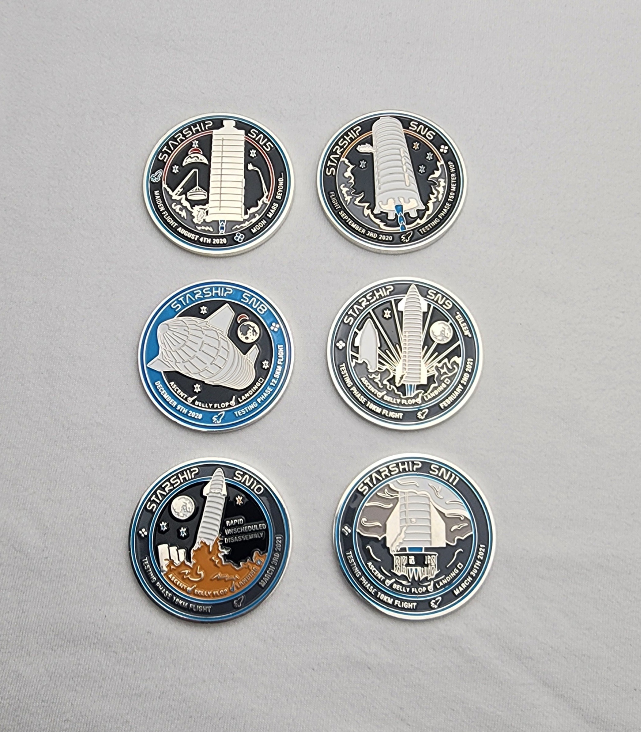 Starship Coin Collection