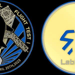Starship Super Heavy Orbital Test Flight I Commemorative Coin