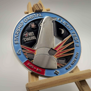 Flight 2 Commemorative Coin