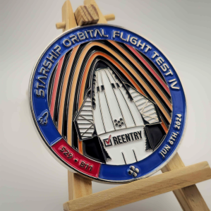 Flight 4 Commemorative Coin