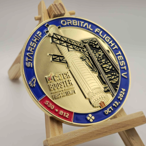 Flight 5 Commemorative Coin