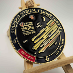 Flight 7 Commemorative Coin