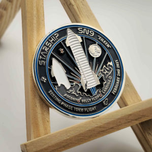 SN9 Maiden Flight Coin